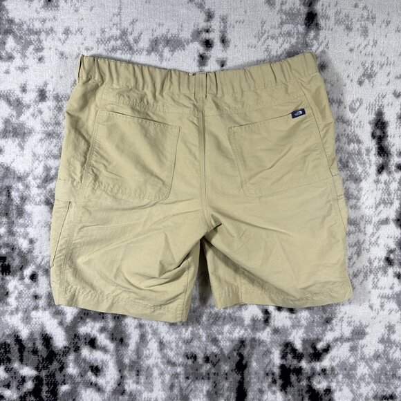 North Face Roan Shorts Mens Size 36 Beige Performance Stretch Outdoors Comfort - Picture 2 of 13